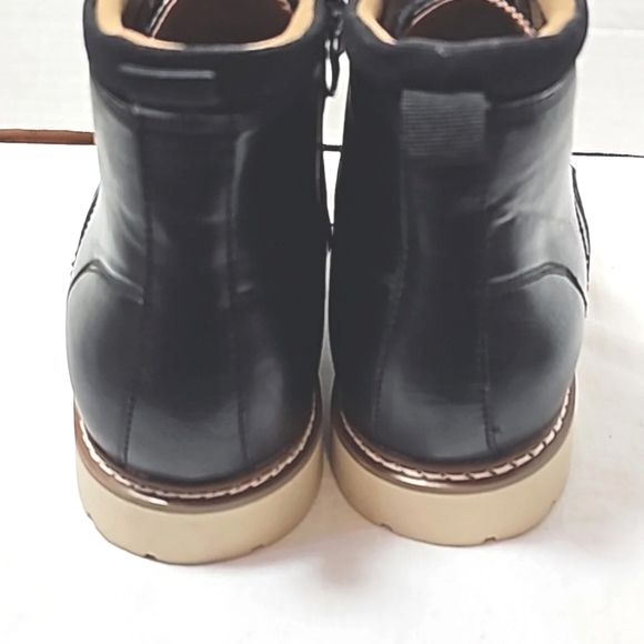 Steve Madden Mens chukka boots sz 12M black ortholite comfort foam insole work - Picture 13 of 15